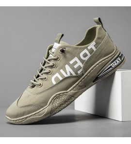 Men Breathable Non Slip Comfy Soft Bottom Lace Up Trendy Sports Casual Court Shoes